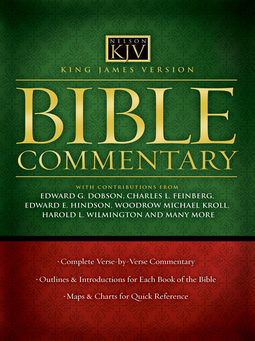 Title details for King James Version Bible Commentary by Ed Hindson - Available